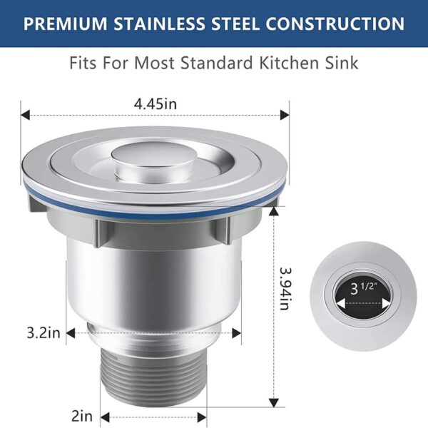 Kitchen Waste Sink Strainer - Image 2