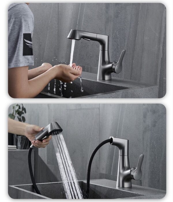 Lifting Pull Out Vanity Mixer - Image 3