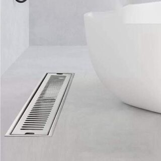 Long Floor Drain Stainless Steel