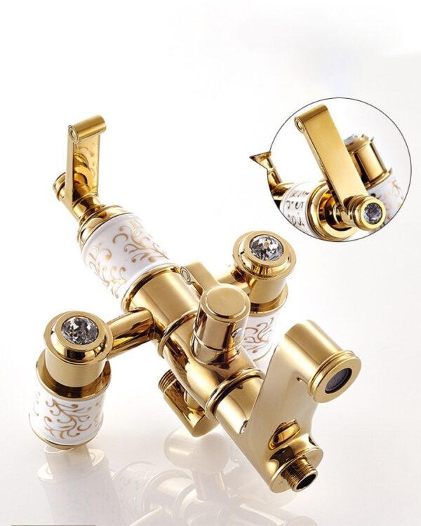 LUXURY STONE GOLDEN SHOWER SET - Image 2