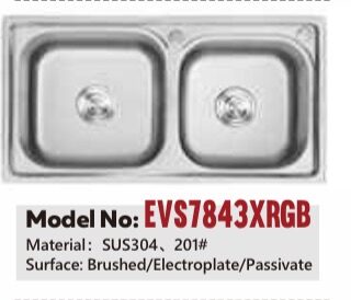 MACHINEMADE (78×43) DOUBLE BOWL