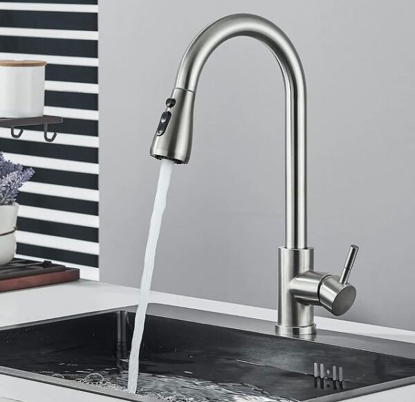 PULL OUT MATE SINK FAUCET
