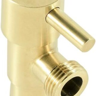 Bathroom Round Angle Valve Golden