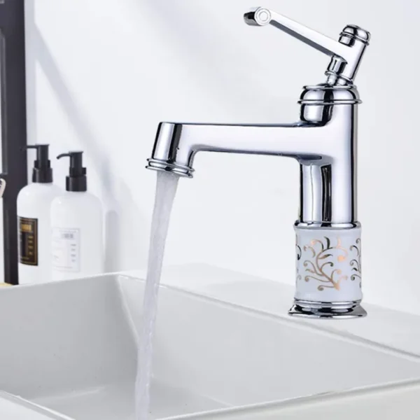 Marble Lever Basin Mixer - Image 4