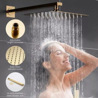 Conseeld Shower Set Golden