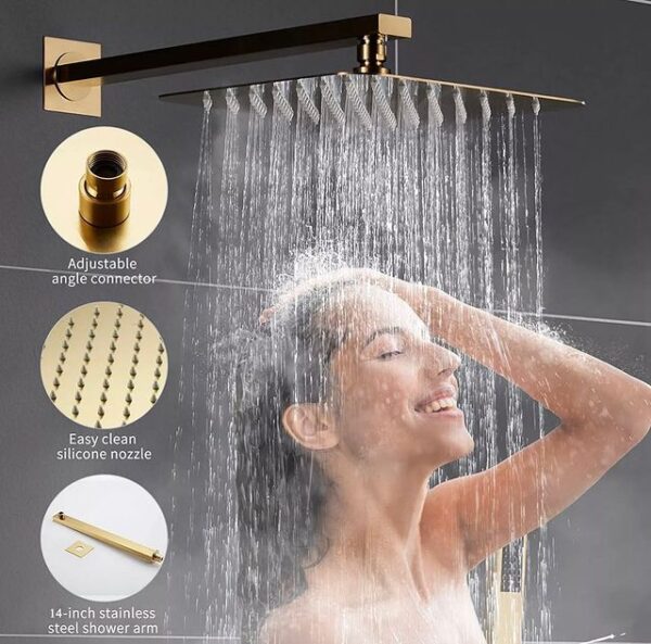 Conseeld Shower Set Golden