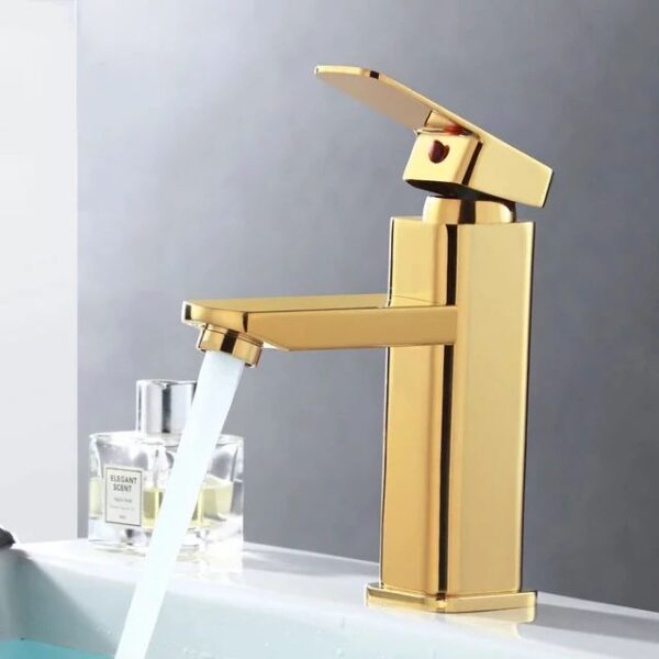 Square Basin Mixer  B G - Image 2