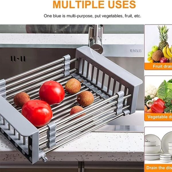 Sink Vegetable Rack And Tray - Image 9