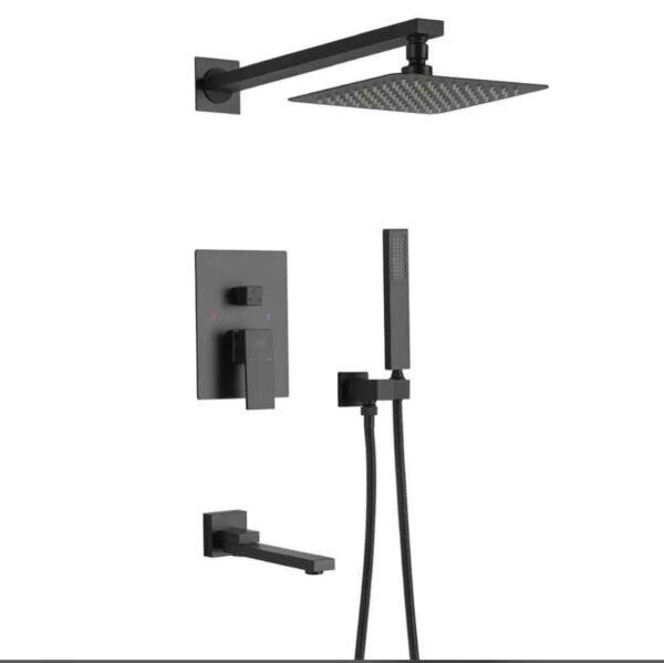 Conseeld Shower Set Black