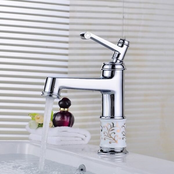 Marble Lever Basin Mixer