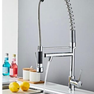 SPRING SINK MIXER CHROME FULL SIZE