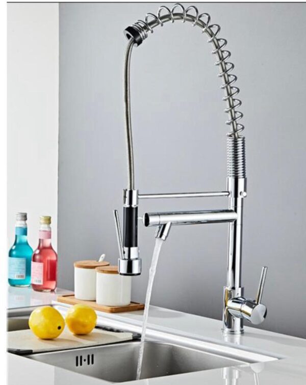 SPRING SINK MIXER CHROME FULL SIZE