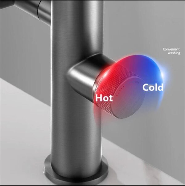 Moveable Temperature Display Basin Mixer - Image 3