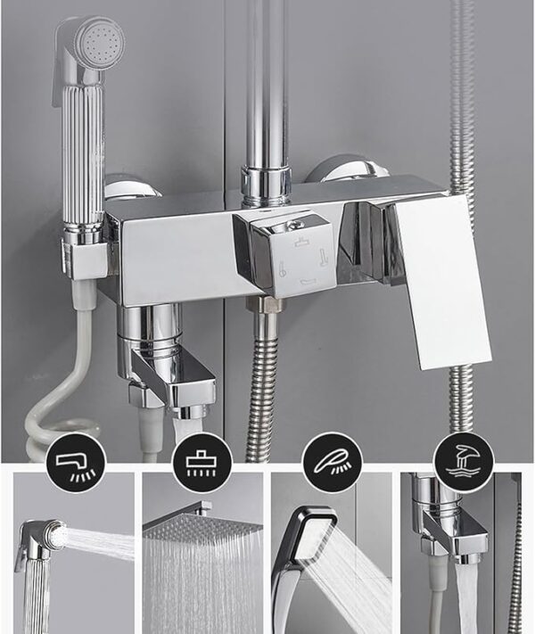 Bathtub Shower Faucet Set - Image 4