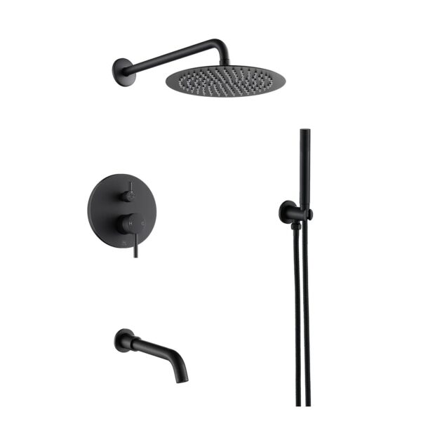 Conseeld Shower Set Black